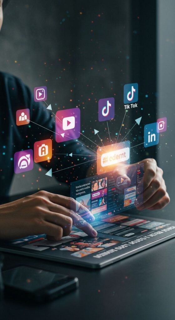 Social Media Management manage the full cycle of social media operations across major platforms to ensure a consistent and professional digital presence.
